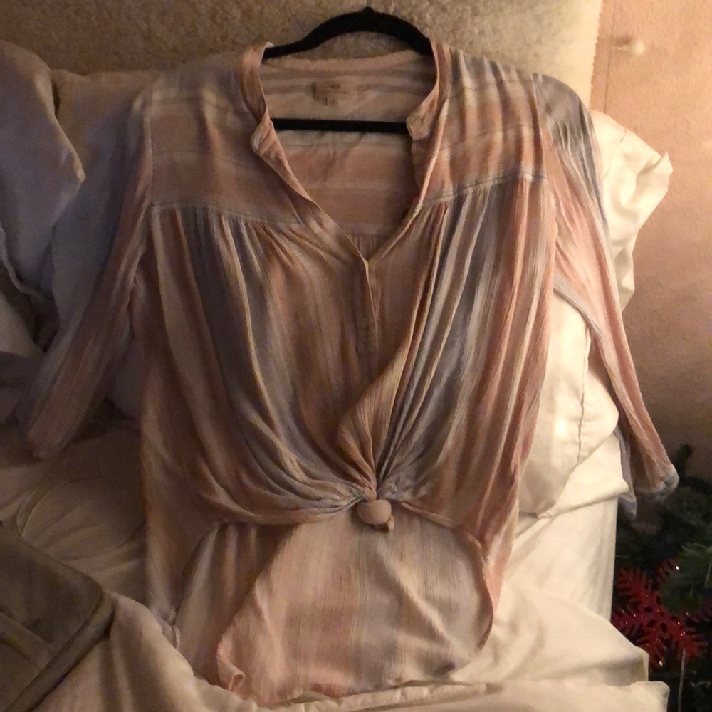 AG striped top